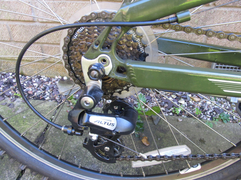 BIKE MOUNTAIN BI FOLD front  DISC BRAKES 26" WHEELS UNISEX-EXCELLENT CONDITION