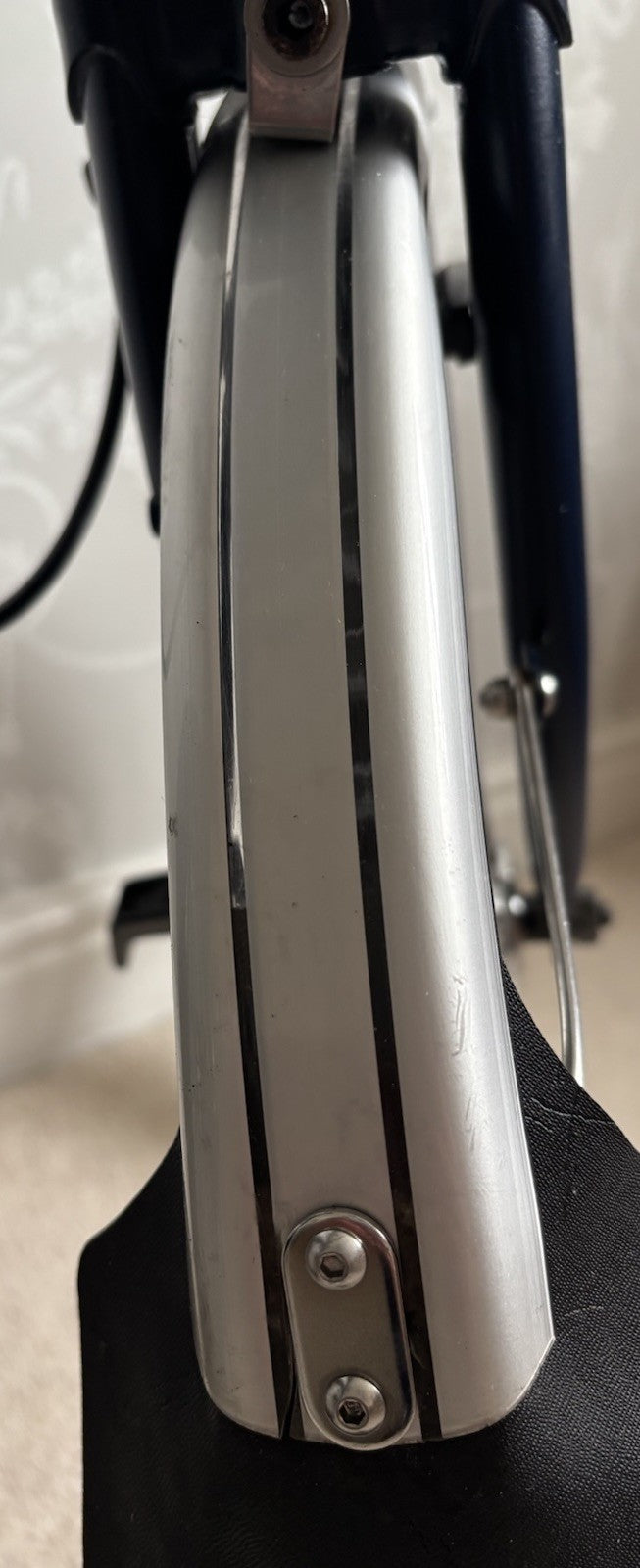 2019 Brompton M3L folding bicycle C Line Equivalent in Tempest Blue - Used