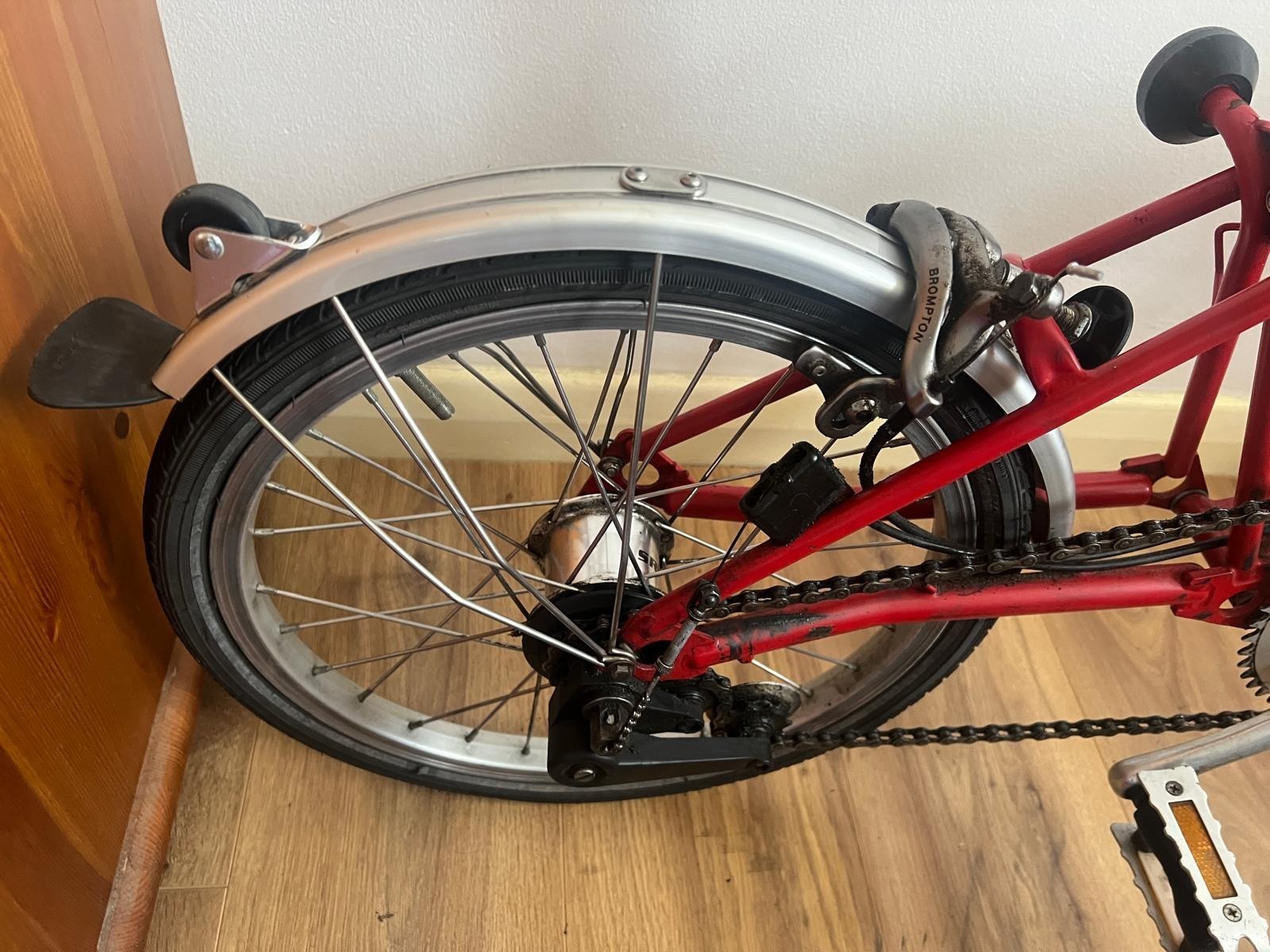 Brompton C Line M3L (3 Speed)  folding bicycle - Black