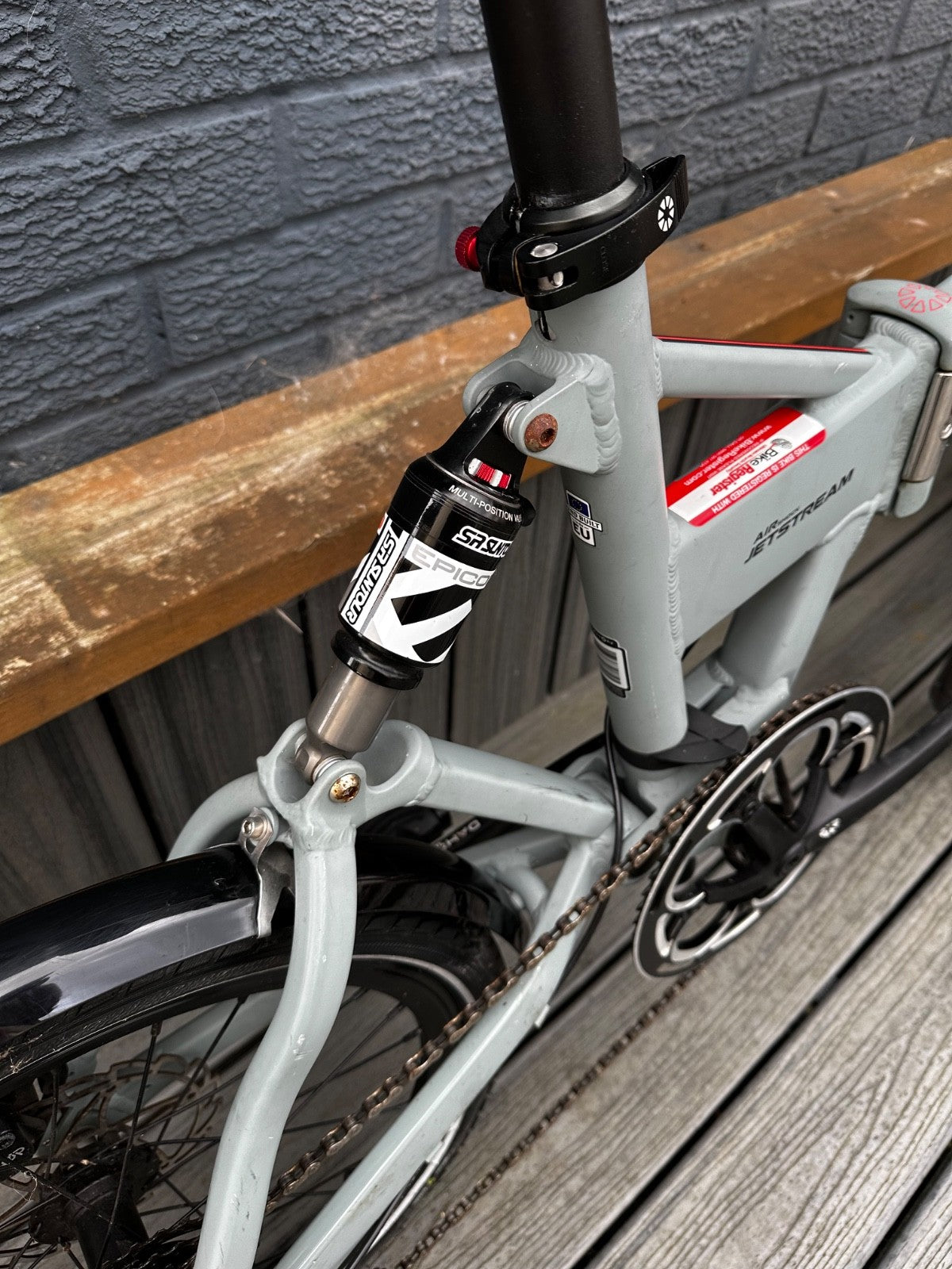 Dagon Air Shock Jetstream folding bike