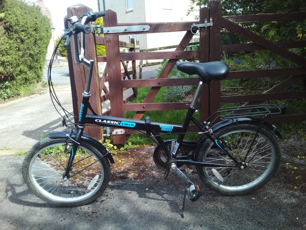 Saker Classic Venture Series Folding Bike 6-Speed. VGC  Con, Collection Bristol