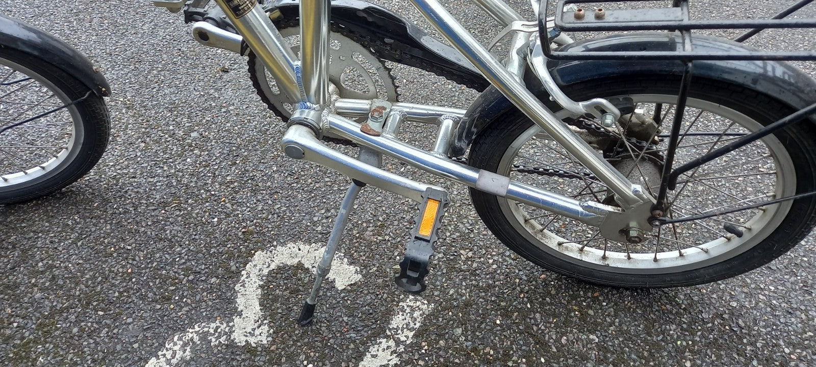 Folding Bike Kentex Silver Colour