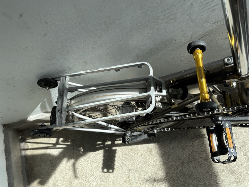 Brompton 3 speed Raw/Lacquer Original London Folding Bike M3L (now C Line)