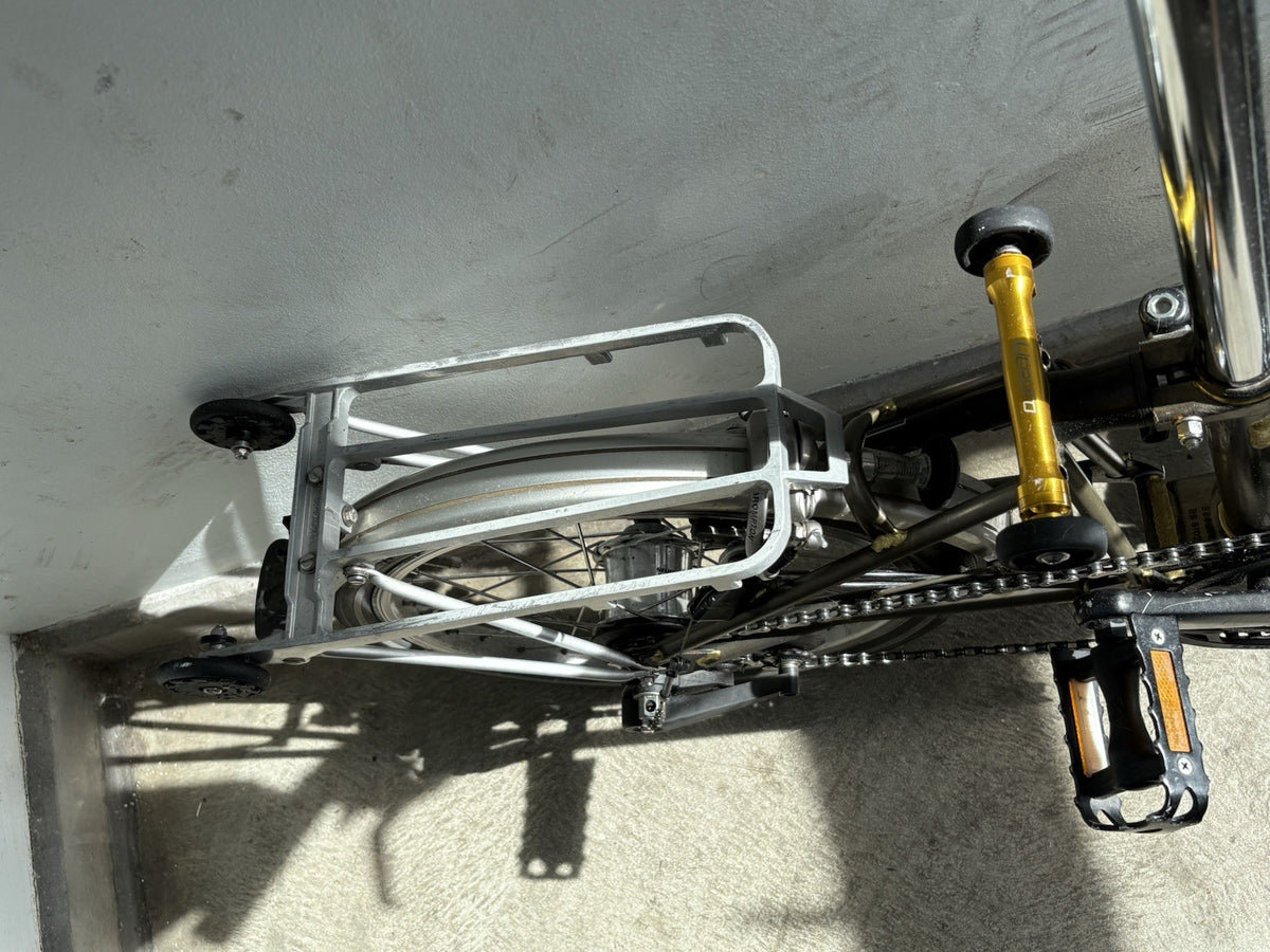 Brompton 3 speed Raw/Lacquer Original London Folding Bike M3L (now C Line)