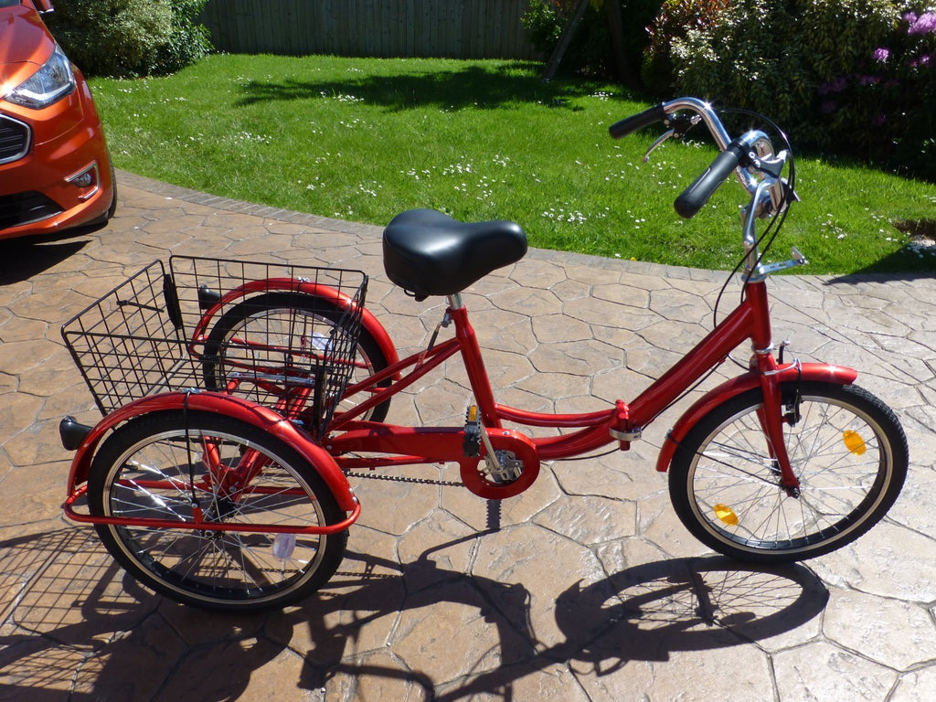 20" FOLDABLE ADULT TRICYCLE