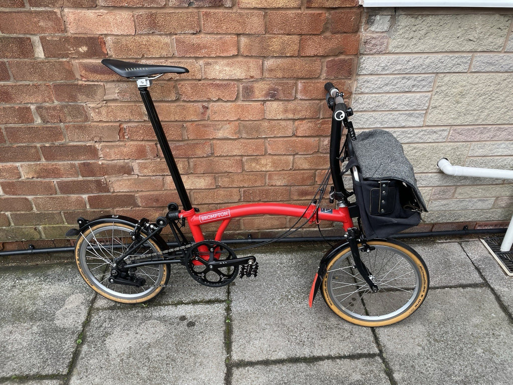Brompton S2L Black Edition Folding Bike WITH UPGRADES
