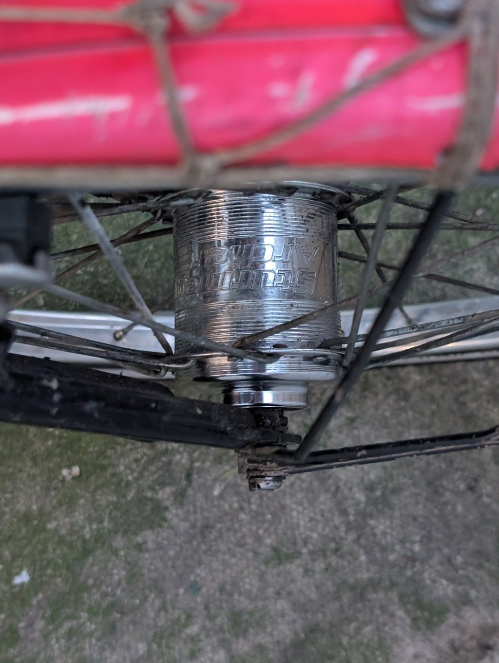 Vintage 3 Speed Brompton T3 1994 Sturmey Archer Original Parts Good Condition