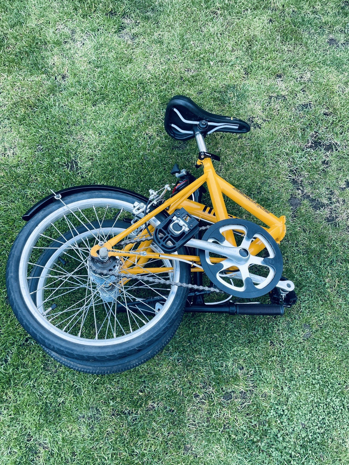 Vintage 1985 Micro lite fold up bike