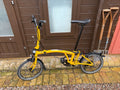 Brompton C Line, Tour de France Edition, 2023, Yellow, Size Medium