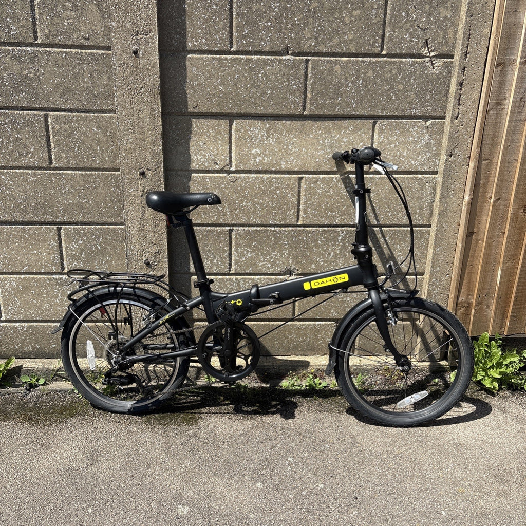 Dahon Hit 6-Speed Folding Bike Matt Black, Lightweight