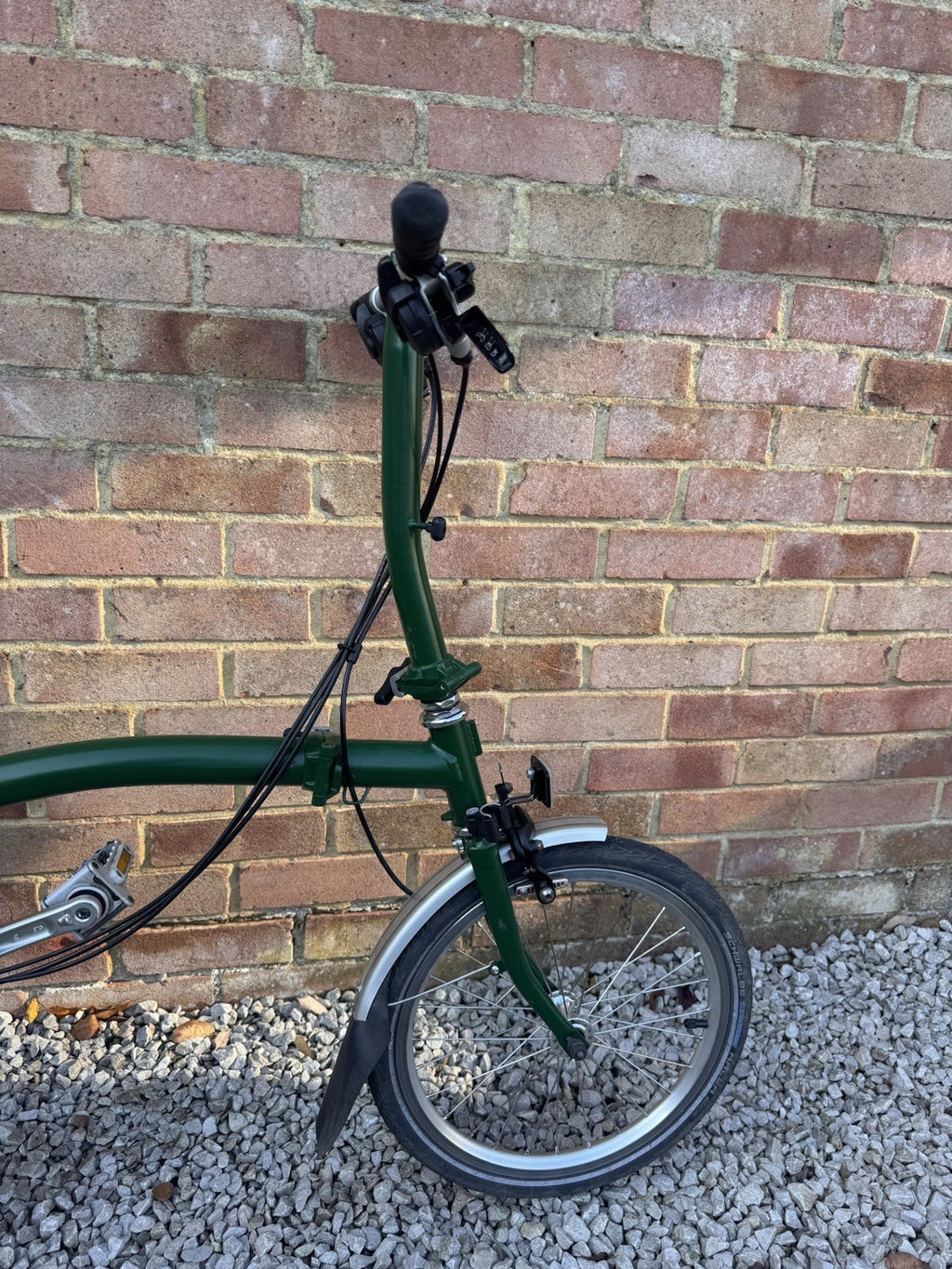 Brompton S6L 6-speed folding bike, 2018, racing green