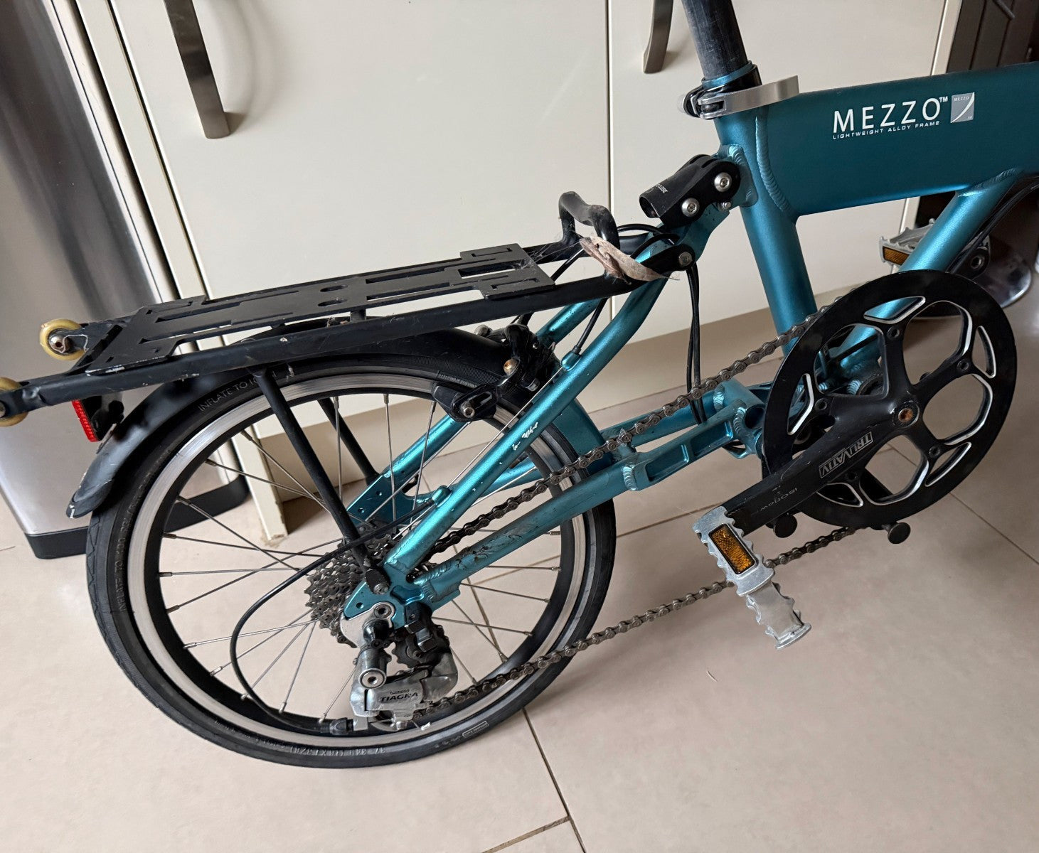 Mezzo D9 Folding Bicycle Cycle Bike