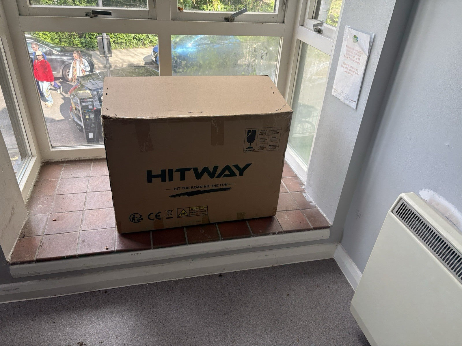 White BK35 HITWAY Bike