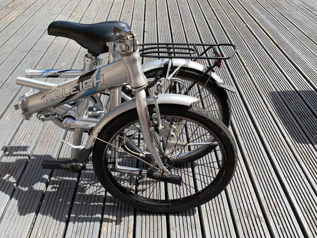 Raleigh Boardwalk Lite 16" Wheel Aluminium Folding Bike with Philips Carrier Bag