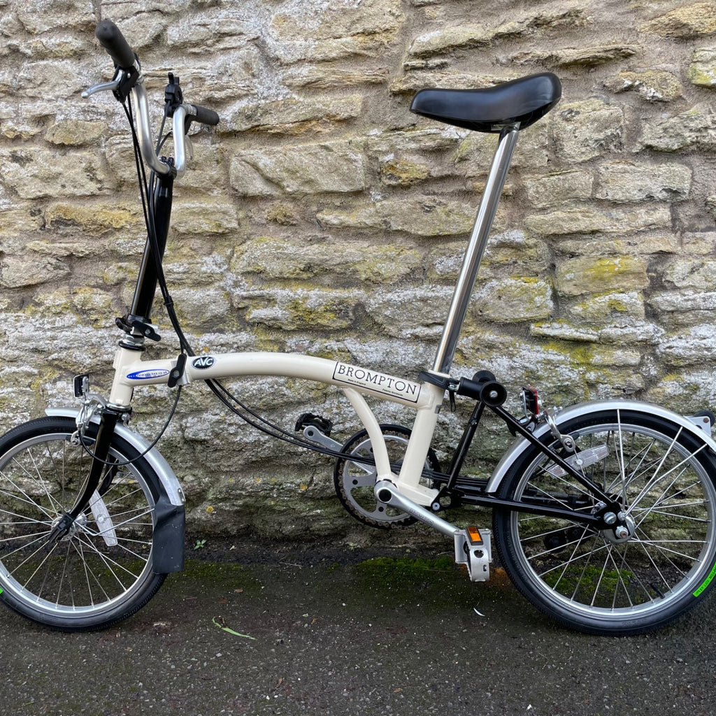 Brompton M6L Folding Bike 6 Speed - 2003 Very Light Use