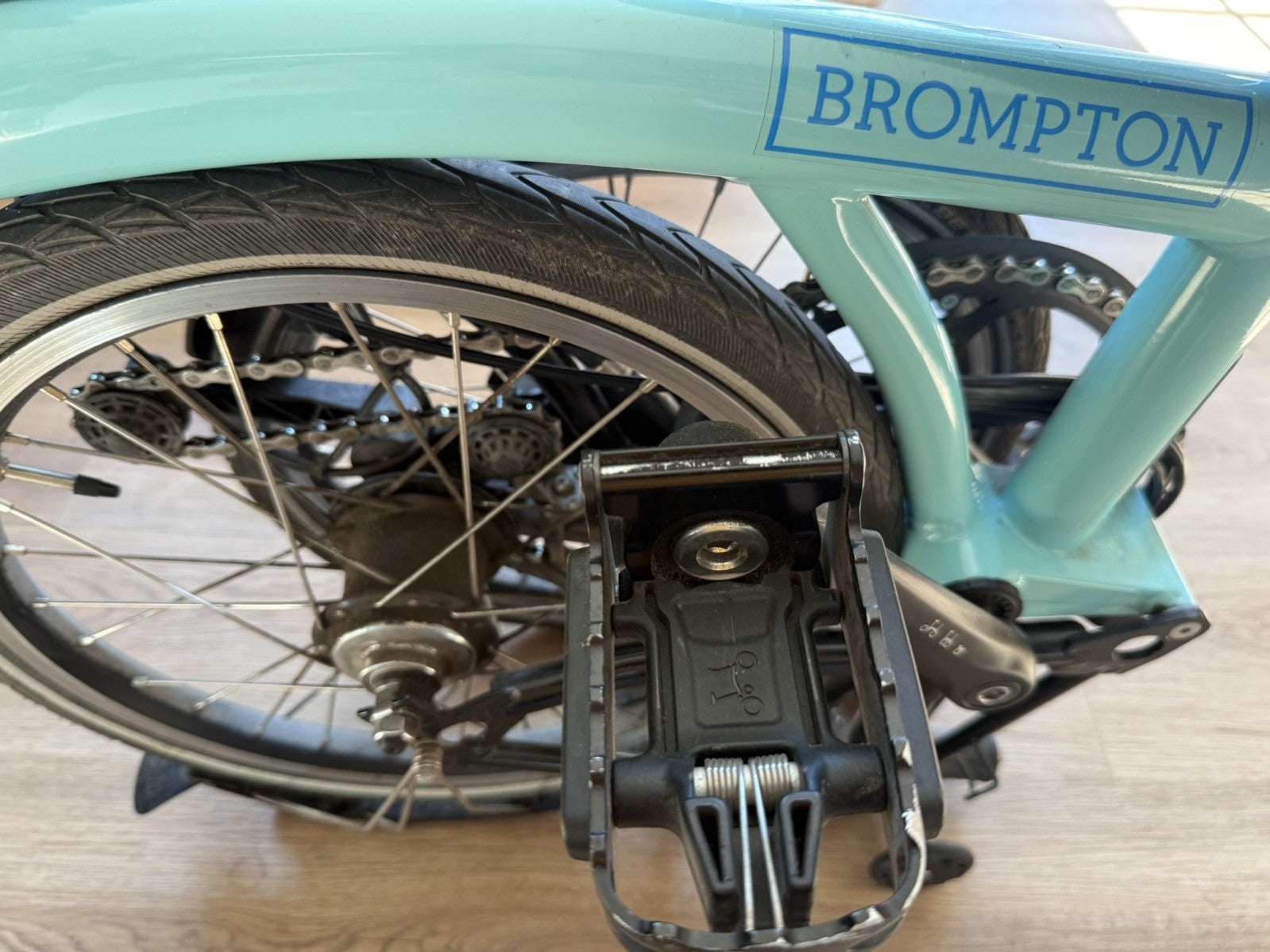 Brompton M6L E 6 Speed Mid Folding Bike