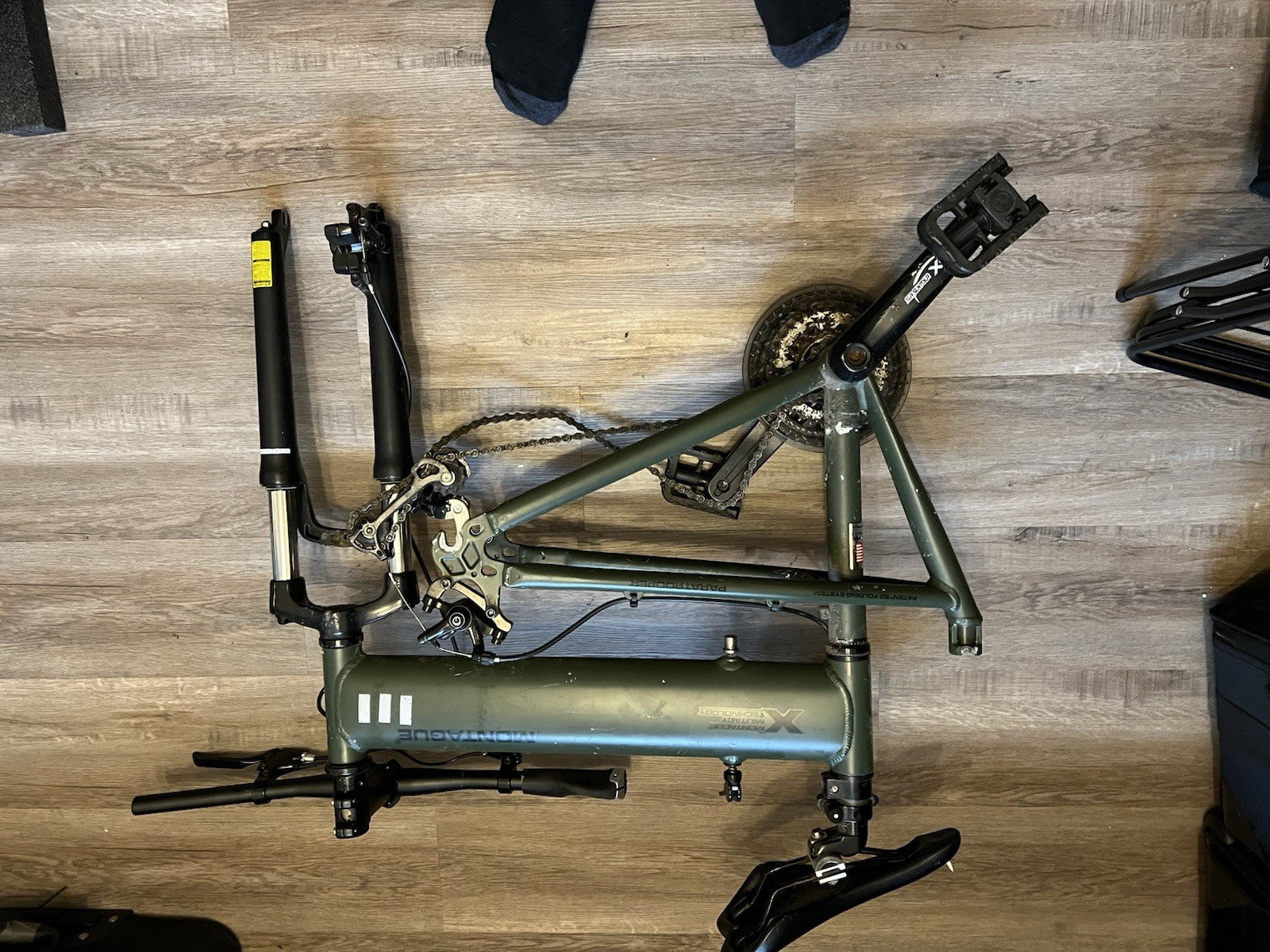 Montague Paratrooper Folding Mountain Bike Frame Only