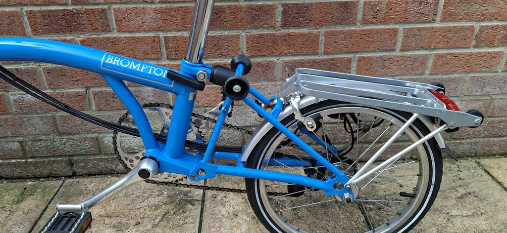 Brompton folding bike 3 speed