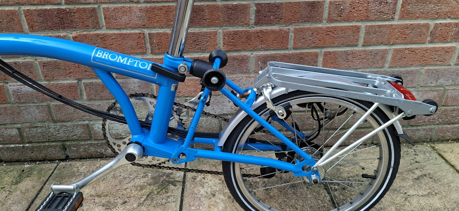 Brompton folding bike 3 speed