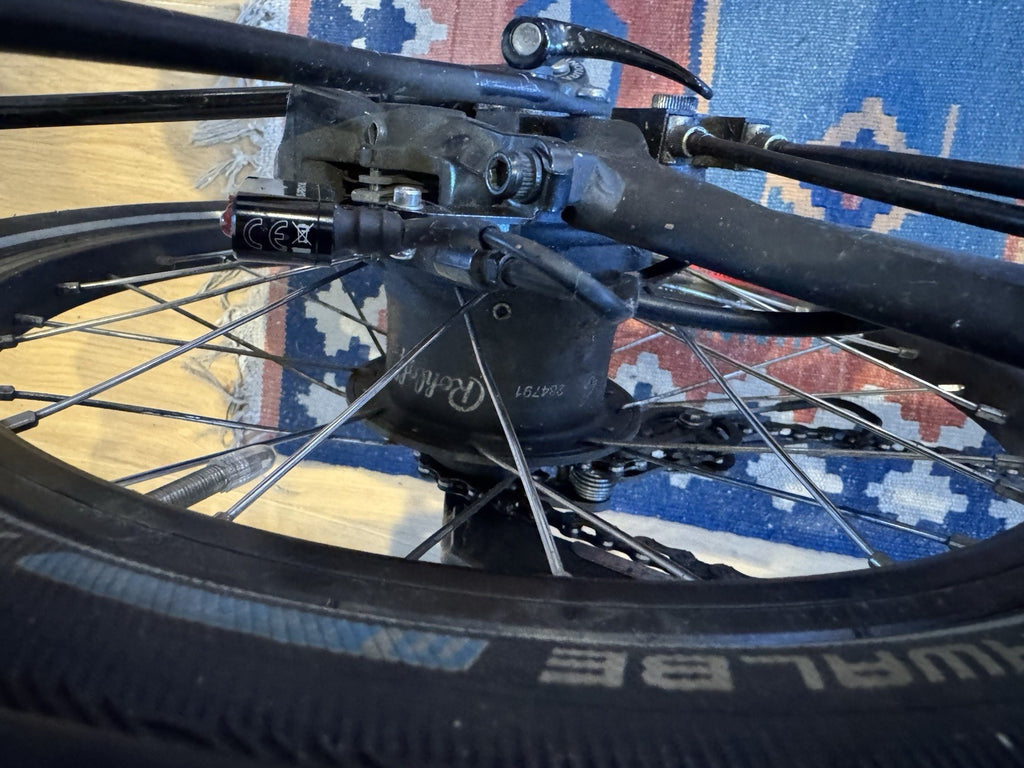 Riese & Muller Birdy Folding Bike Rohloff Disc Brakes Suspension