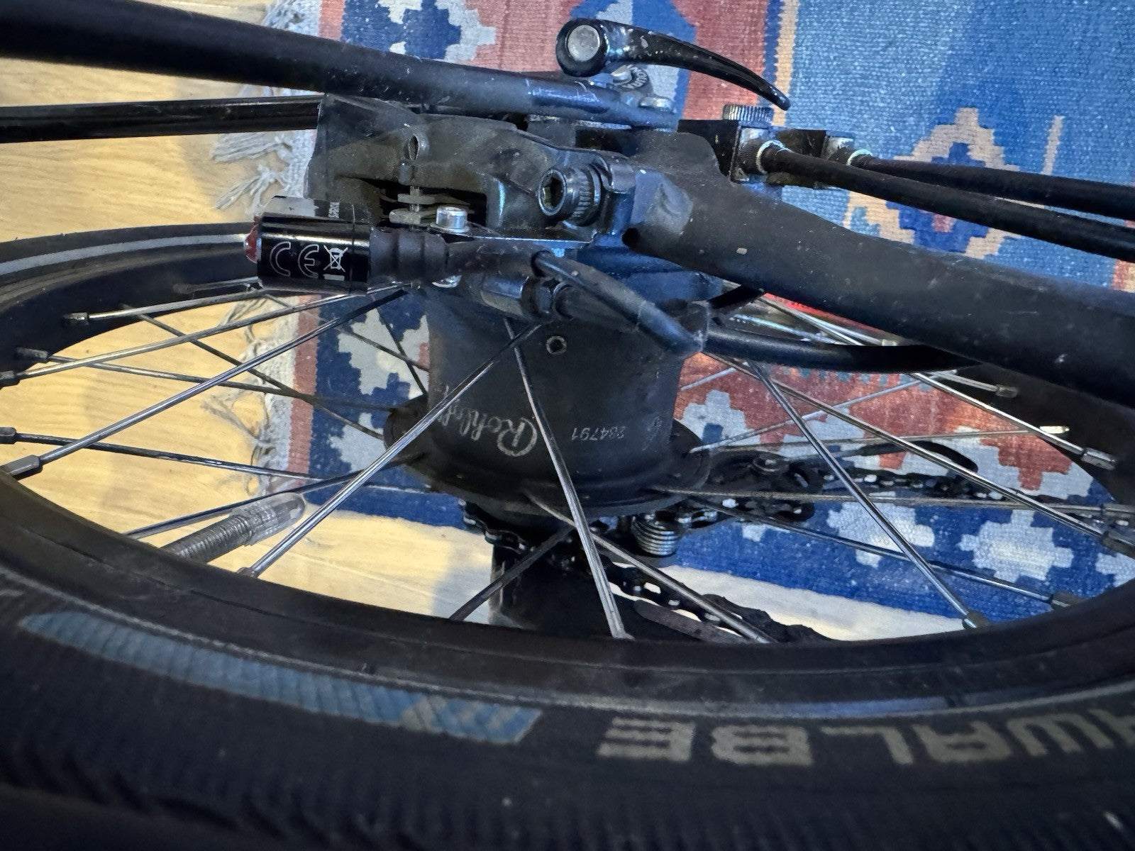 Riese & Muller Birdy Folding Bike Rohloff Disc Brakes Suspension
