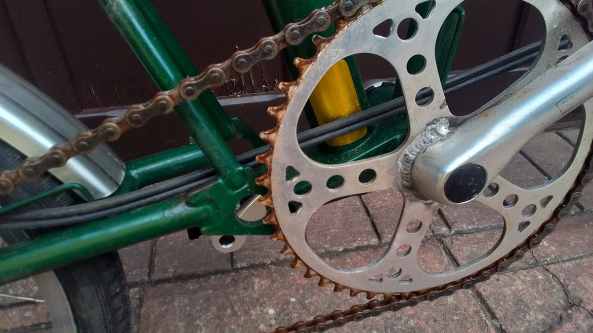 Brompton Folding Bike 3-Speed, Green.  Good Condition And  Ready For Use.