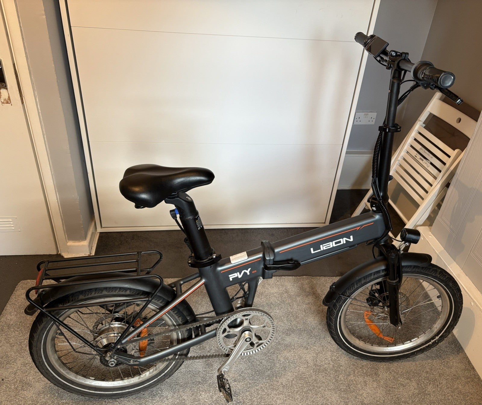 PVY LIBON Folding bike (International Version) - Grey.