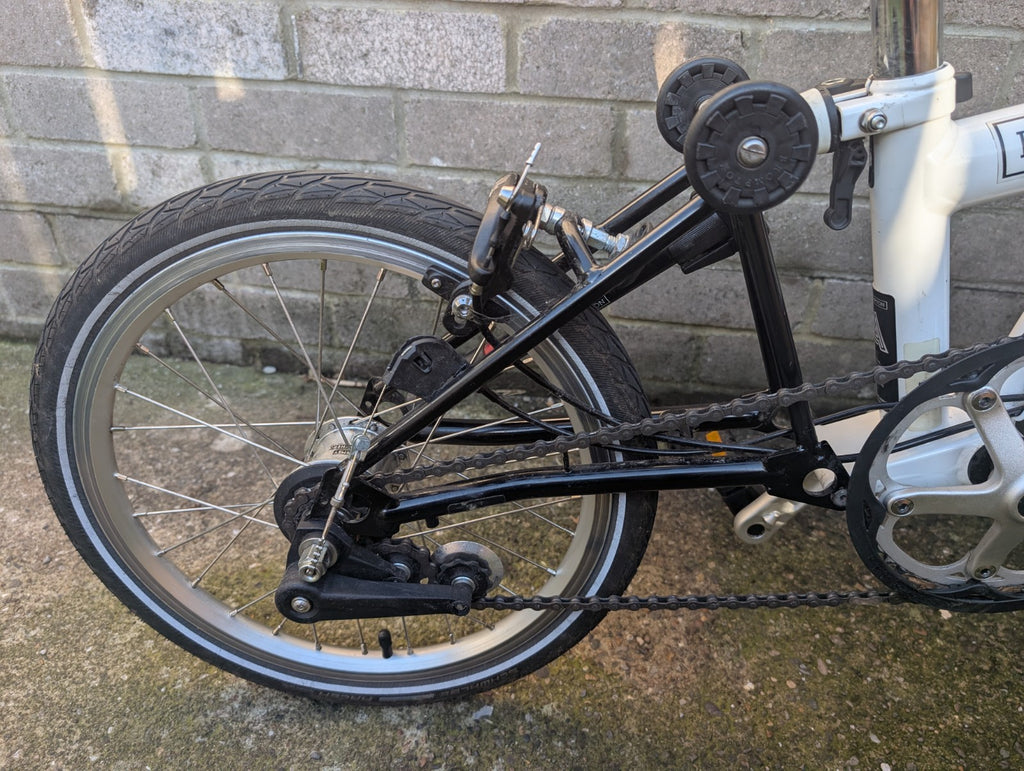 Brompton A-Line 3-Speed Folding Bike white 2022 model