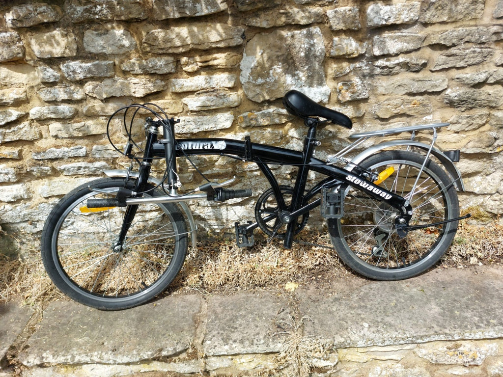 Venturax Stowaway Folding Bike 20" Wheels 6 Gears Collection Only  All Working