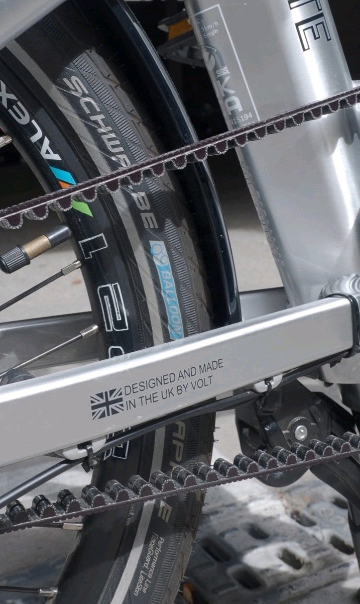 Volt Lite 20in Folding Bike Shimano gears Silver Aluminium 2025