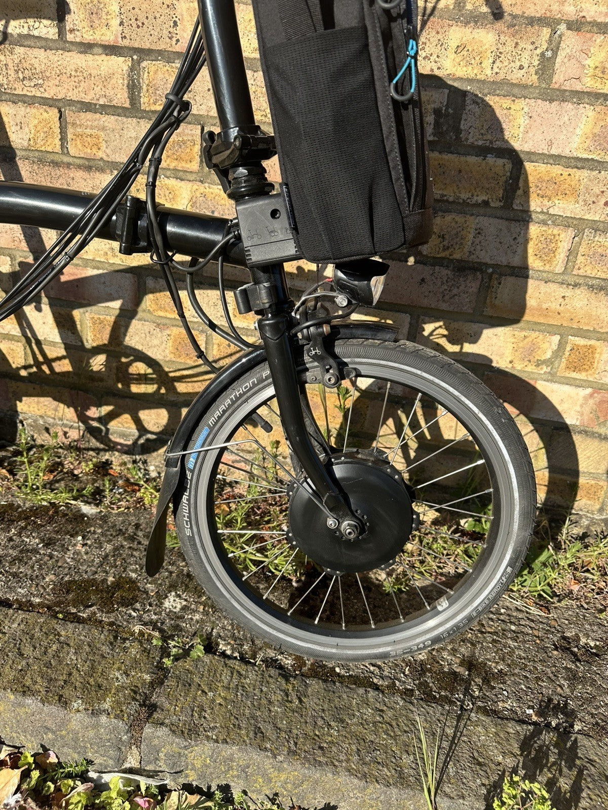 Brompton C Line E Folding Bike 6 Speed Black edition steel frame 2021