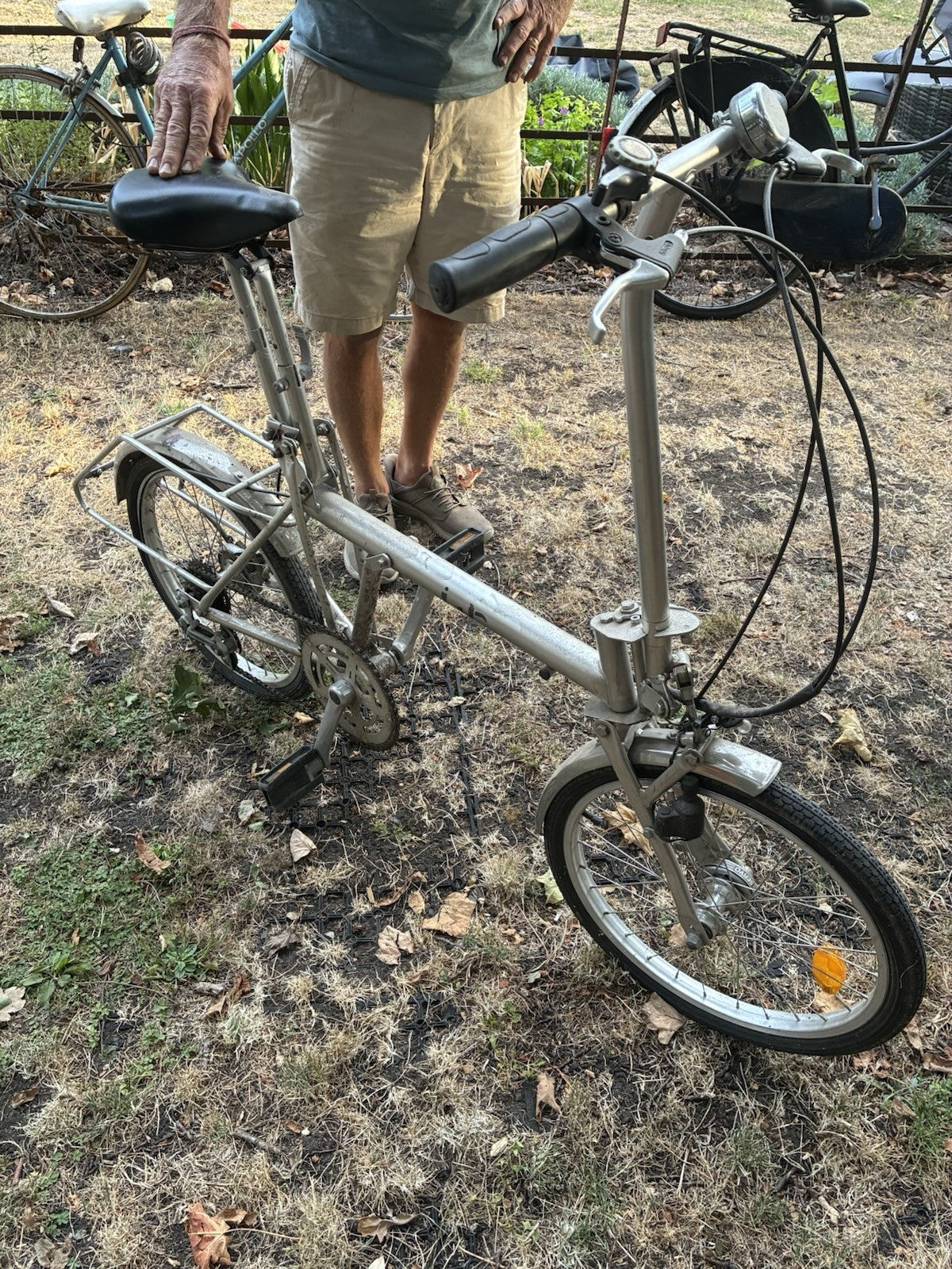 Diblasi Folding Bicycle Aluminium and Stainless Steel Frame