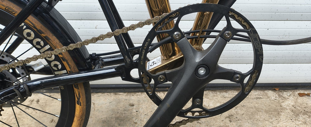 Avro Folding Bike, 16'' Wheels, 9 Speed, Disc Brakes. Alternative To a Brompton.