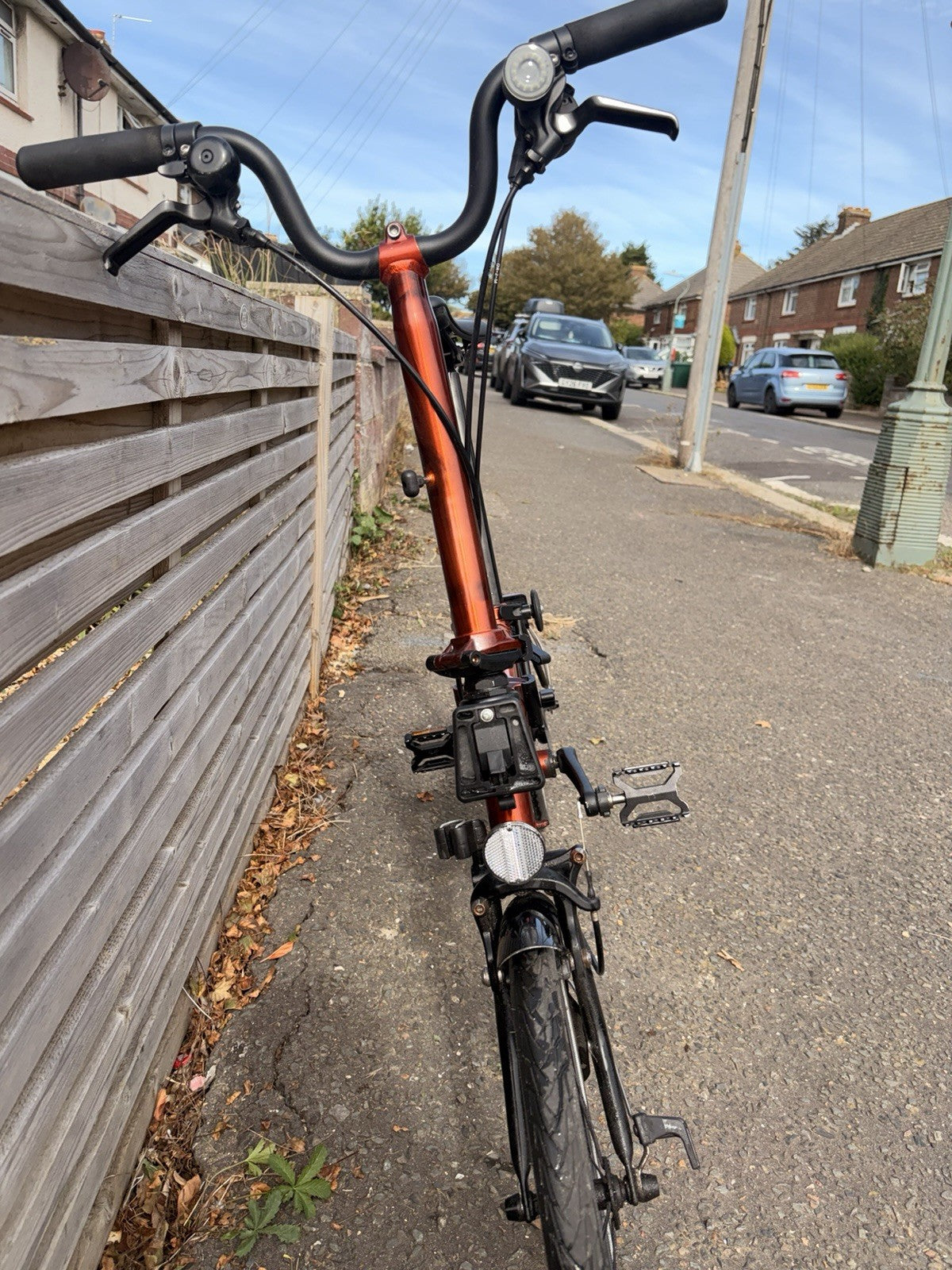 Brompton M4L P Line Urban 2024 Flame Laquer