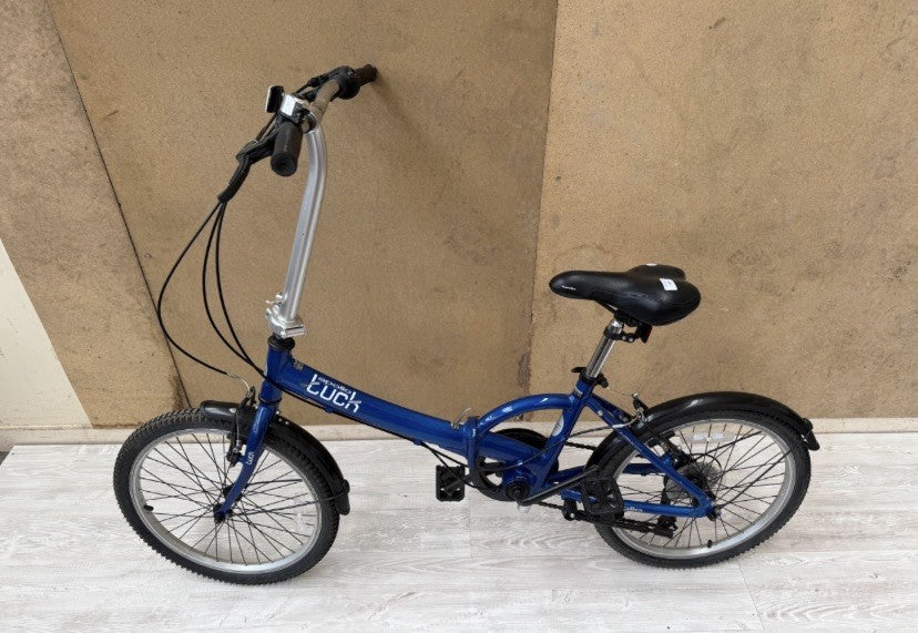 An Apollo Tuck folding bike