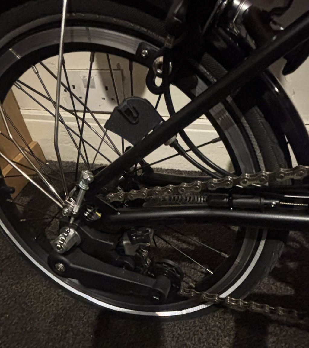 2024 Brompton C Line Flame Red Lacquer low bar 6 speed. ridden less than 5 miles