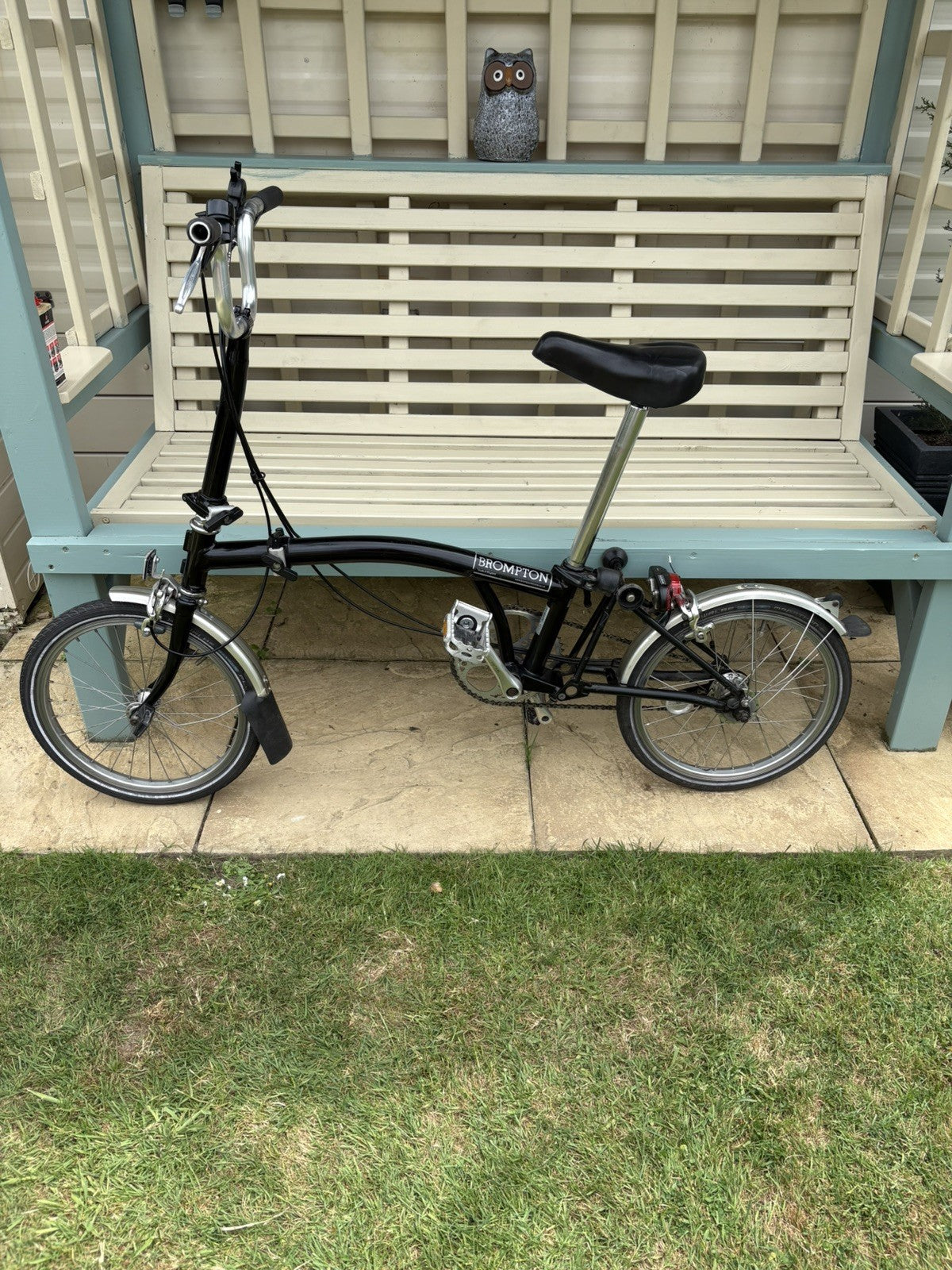 brompton folding bike 3 speed