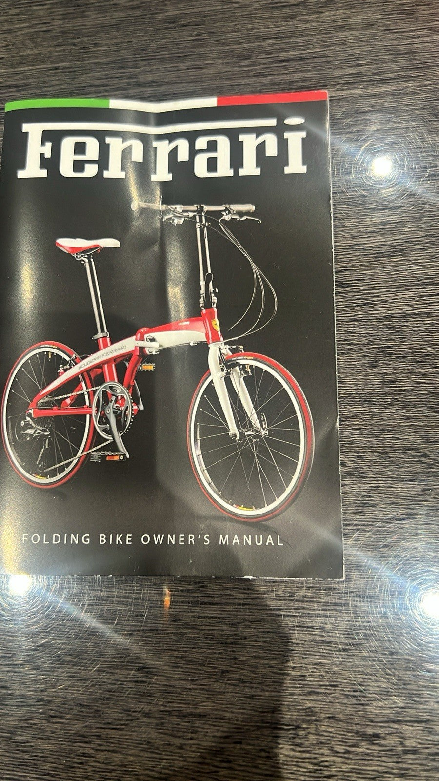 Ferrari Secuderia red Foldable Bike