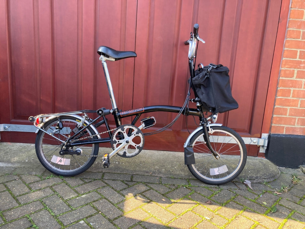 Brompton T5 folding bike in Black