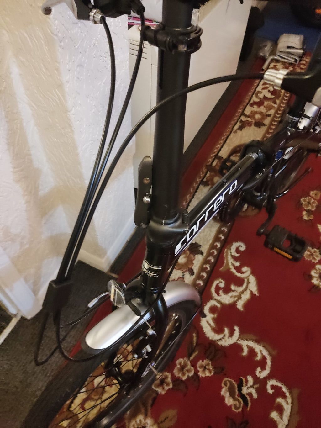 Carrera Intercity Folding Bike Black