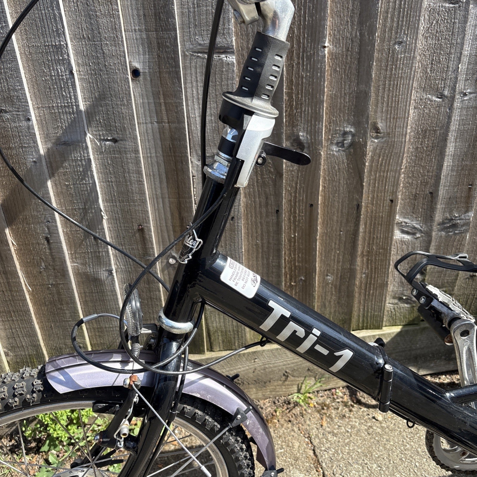 Pashley Tri-1 Adult Foldable Tricycle Trike - Gears Not Working