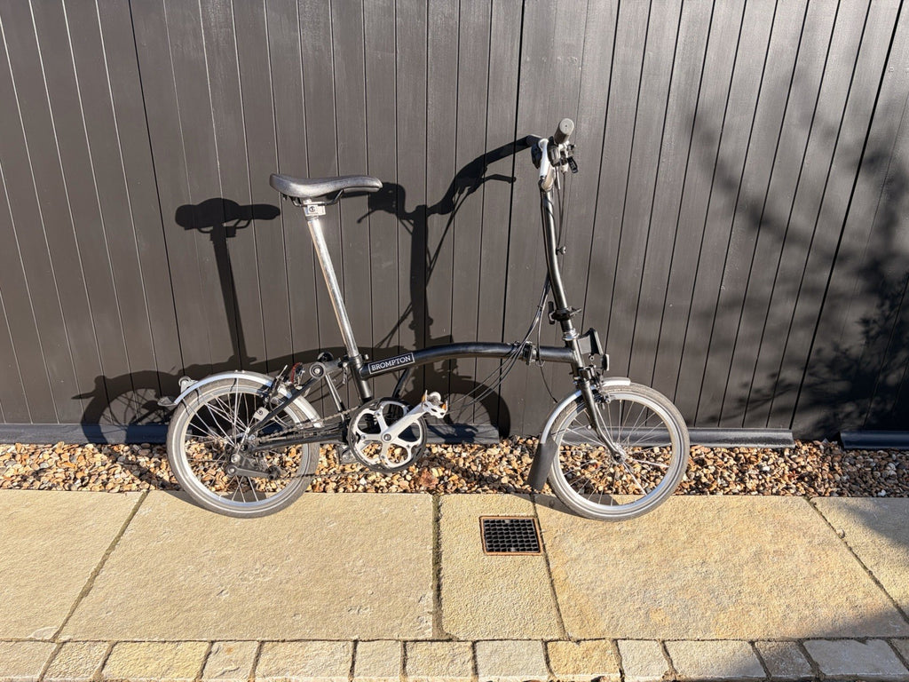 Brompton 6-speed Black Folding Bike late 2021