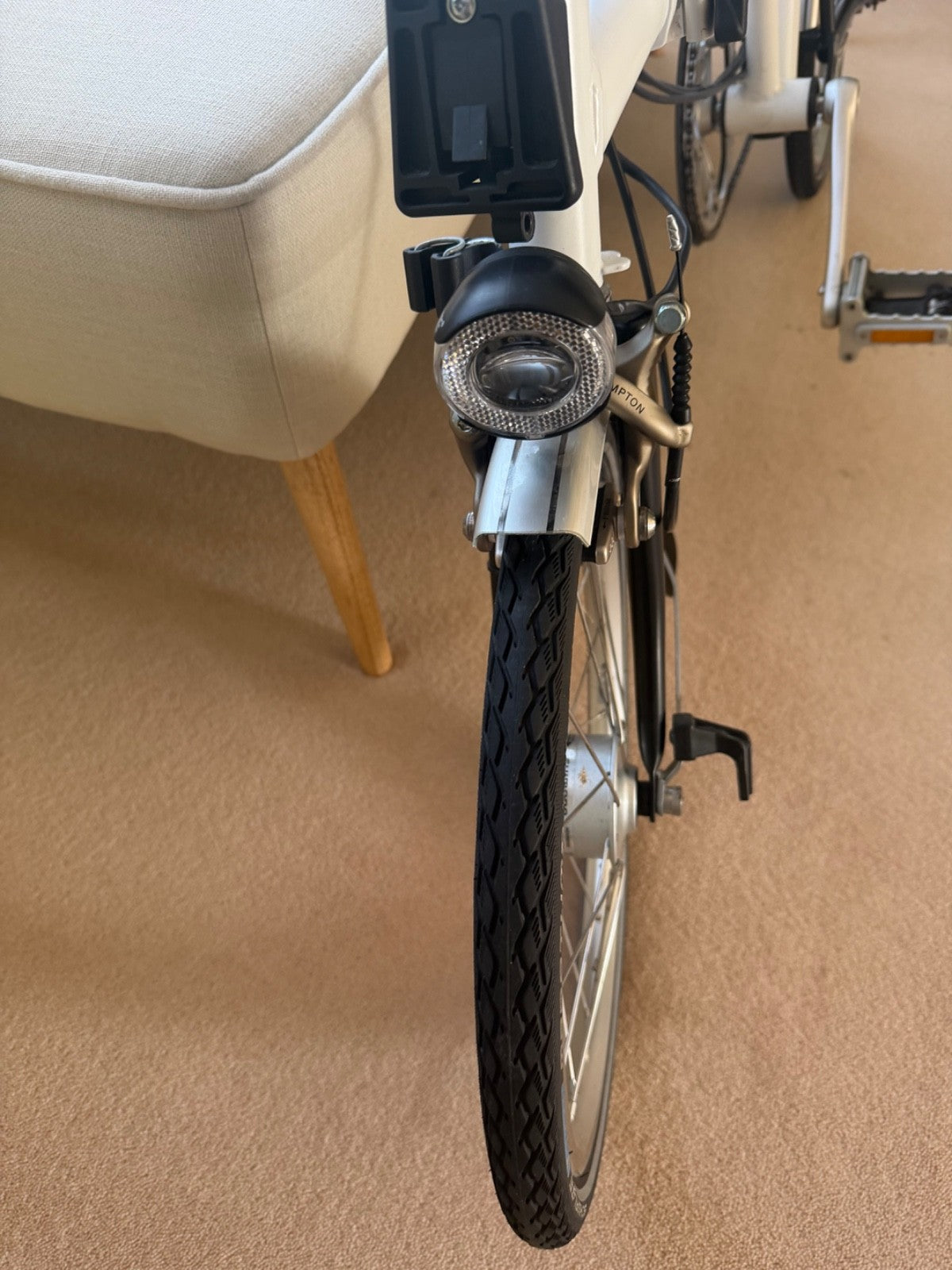brompton M3L folding bike used only a handful of times, special factory order..