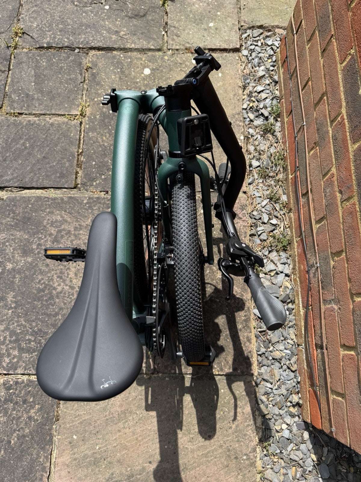 Unused, Brompton G-Line Folding Bike, Large, Forest Green