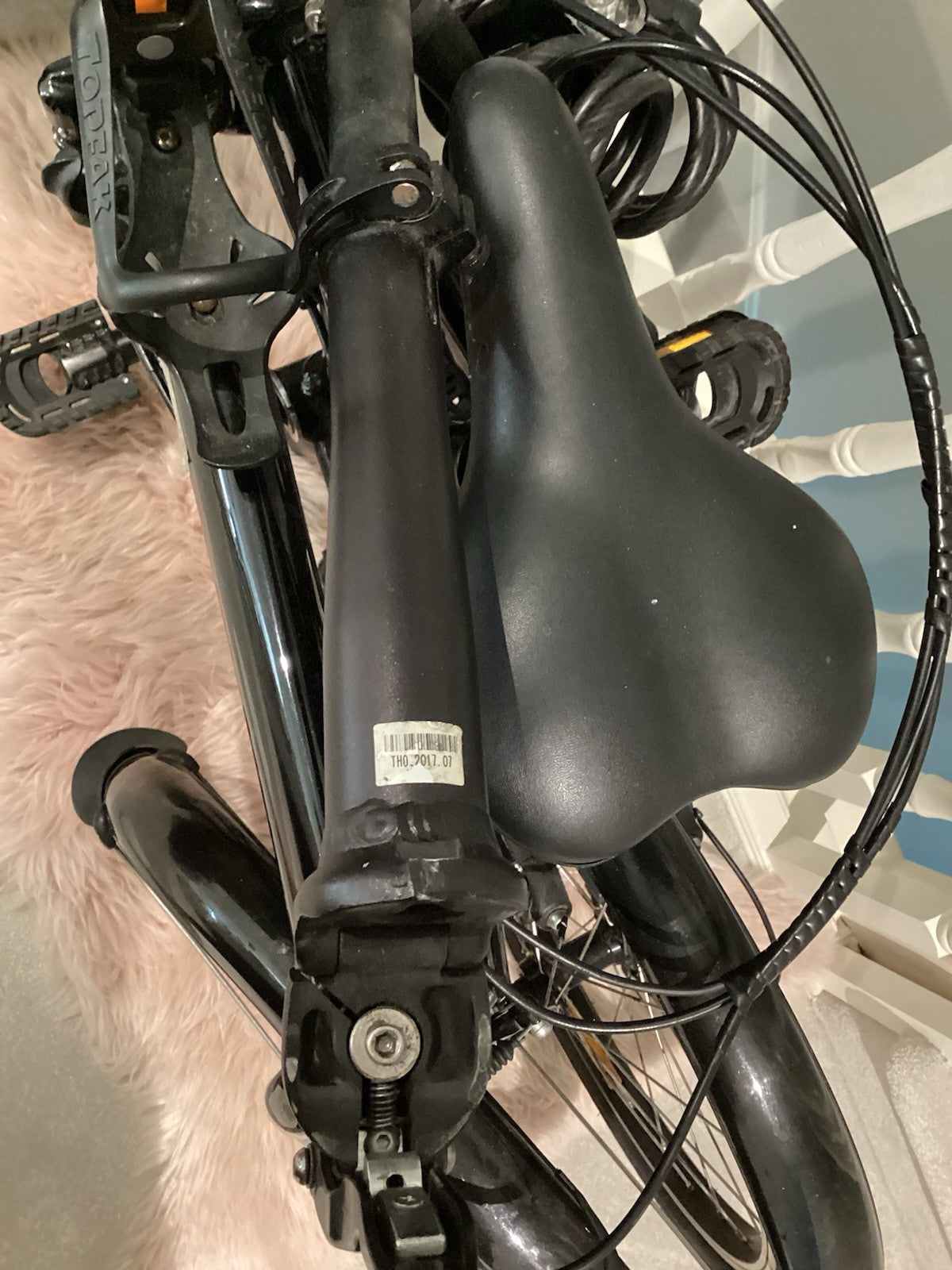 Tern Link 20in Folding Bike 7-Speed V-Brake Black with Mudguards