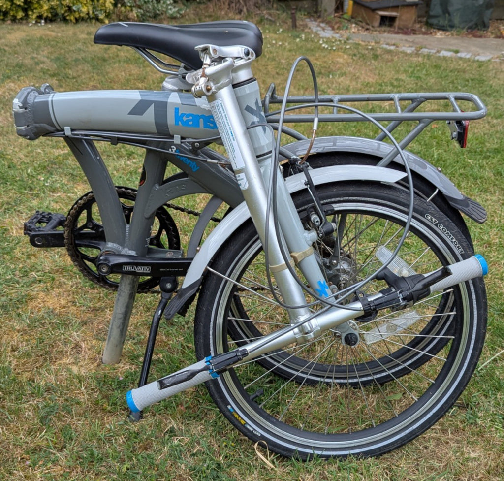 Kansi 3Twenty Folding Bike 20" 3-Speed White/Grey — Good condition