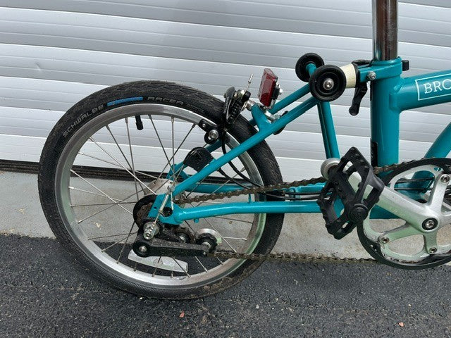 Brompton B75 16" Folding Bike - Blue
