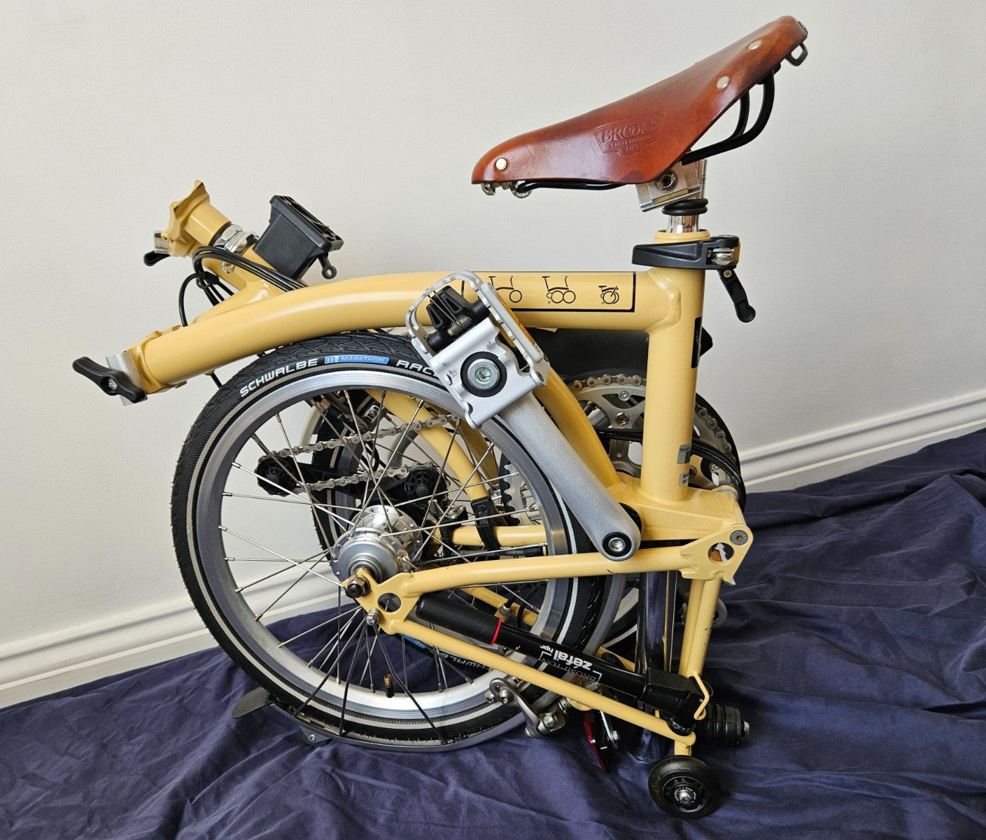 Brompton 6 Speed - C Line - H6L - Yellow