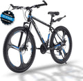 27.5" Mountain Bike Folding Frame 21-Speed Disc Brake MTB for Adults