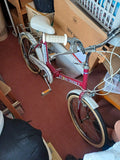 Used-once: Universal Stowaway 3 Folding 20in Red/White 3-Speed Rack Mudguards
